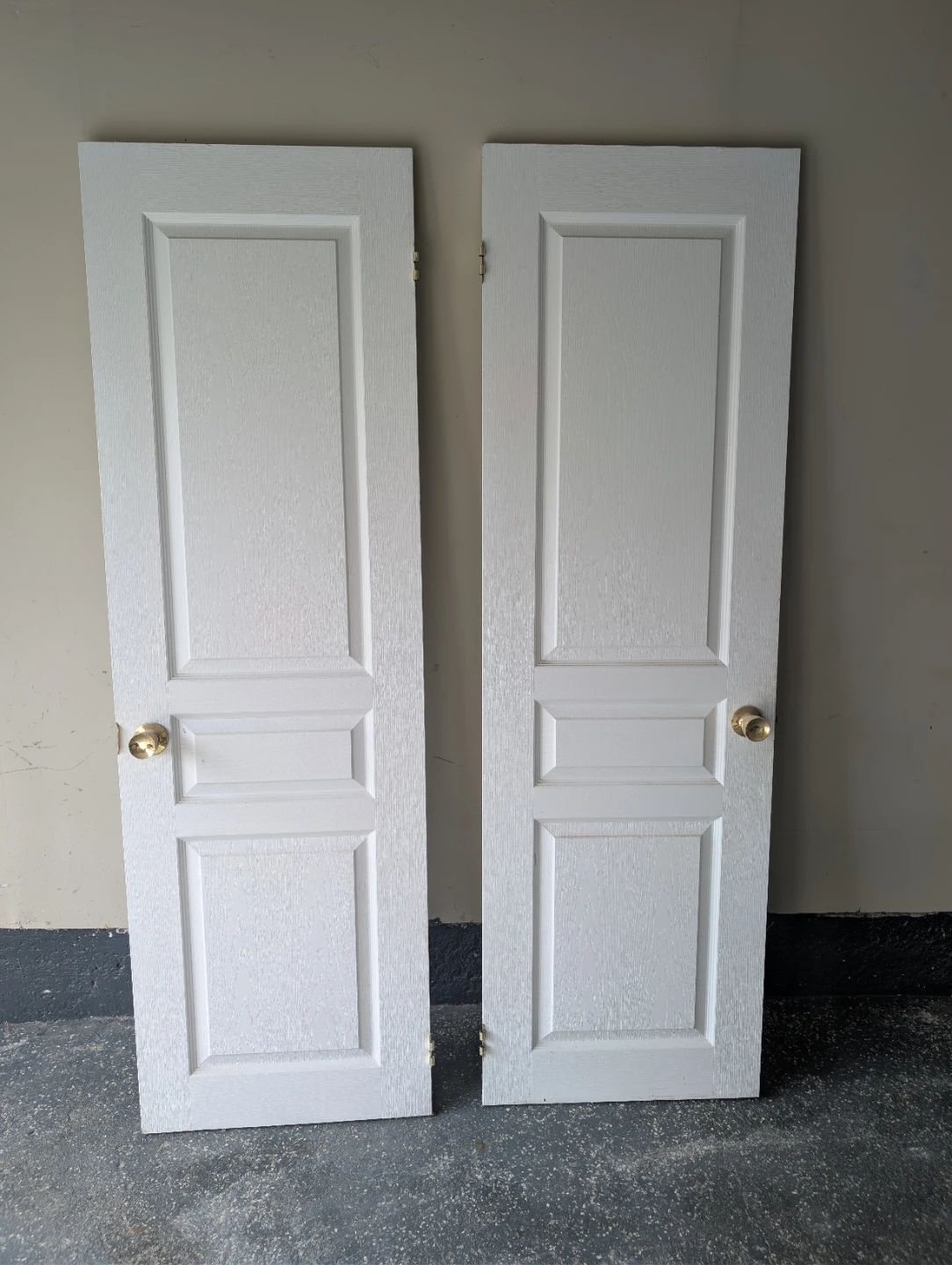 Two White Interior Doors - 24" × 80" - photo 2