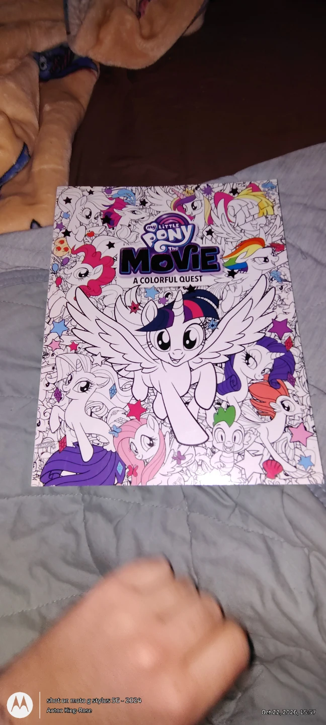My little pony movie coloring book