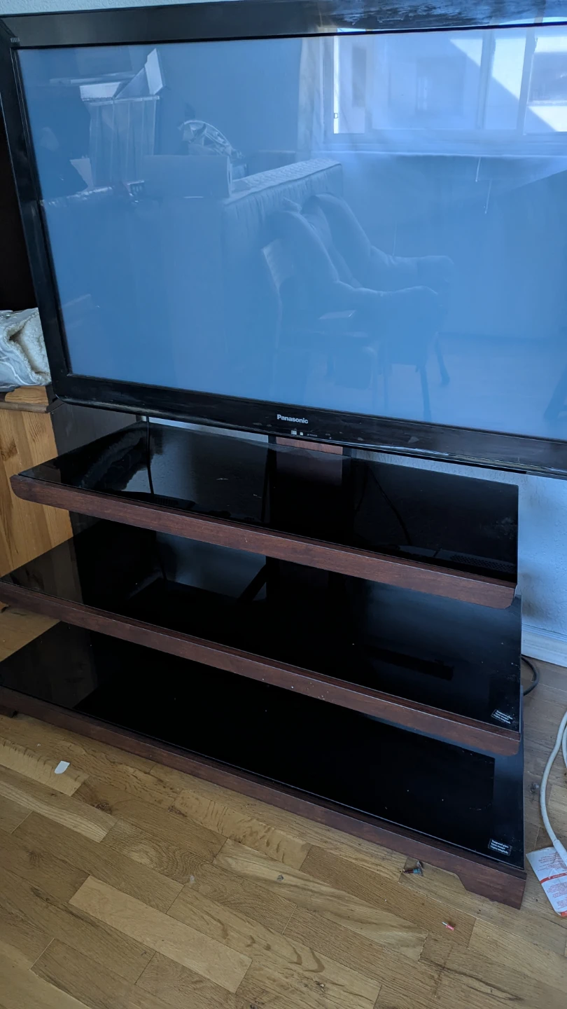 Wood/Glass Stand