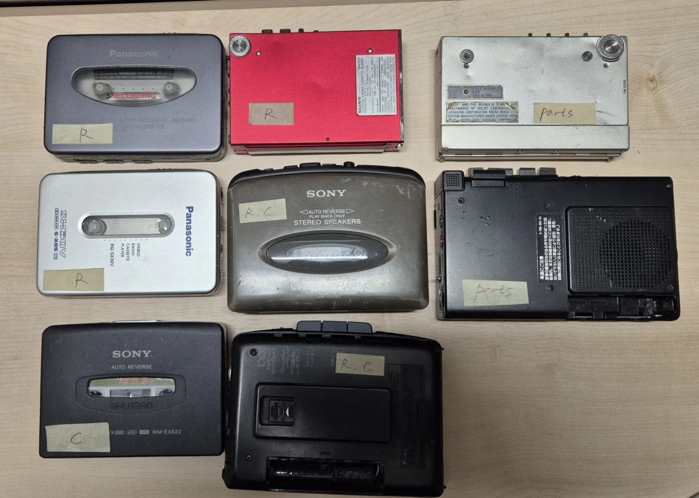Vintage Sony & Panasonic Walkmans (For Parts / Repair / Display) - photo 3