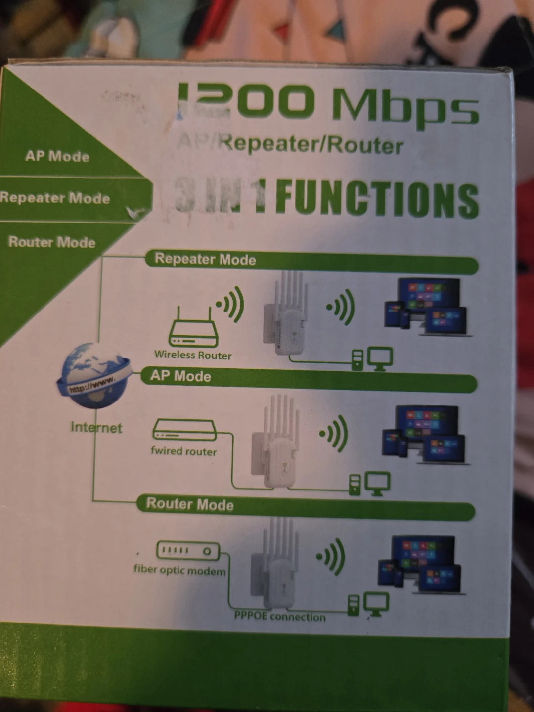 Kebidumei 1200Mbps WiFi Repeater - photo 4