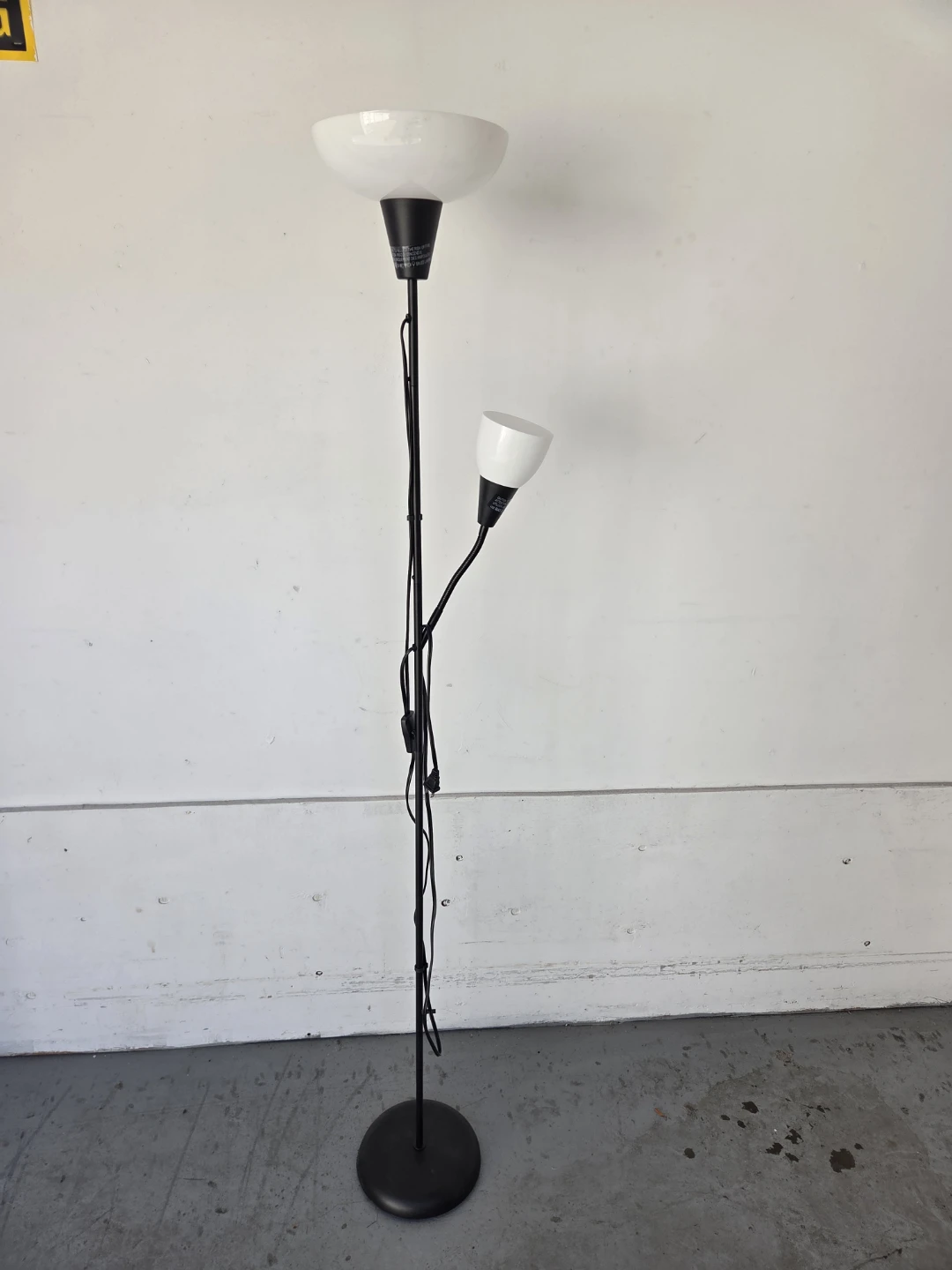 Black Mother-Daughter Floor Lamp