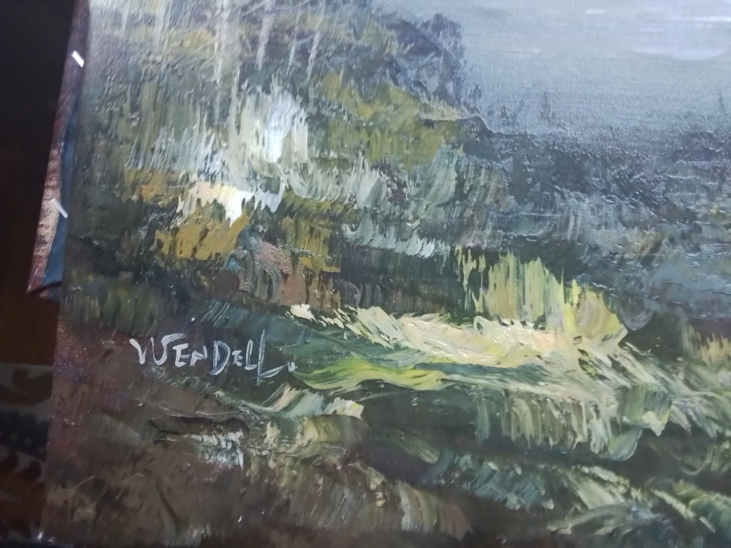 Wendell Mountain Landscape Painting - photo 2