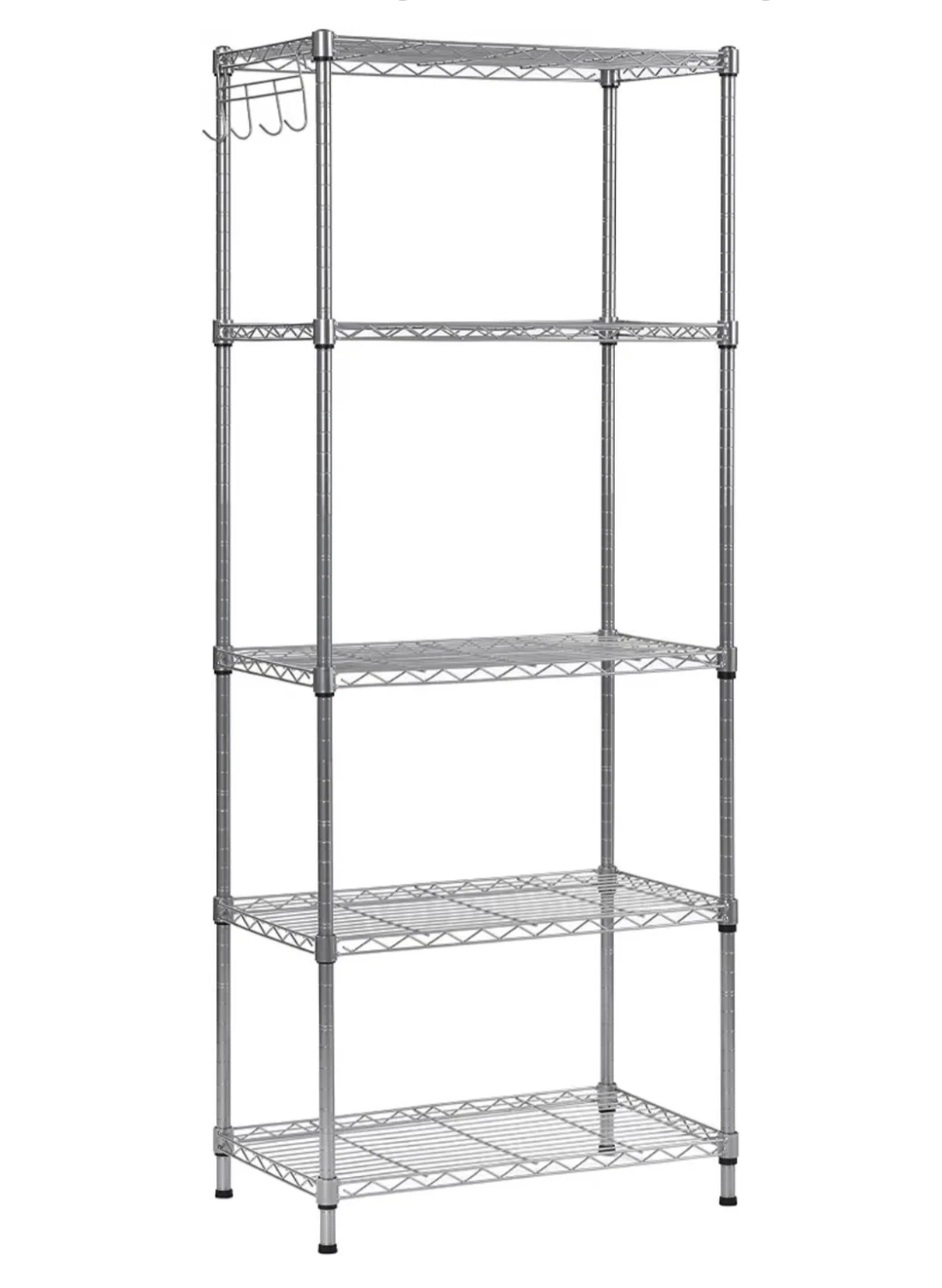 Wire Shelving with Hooks - photo 3