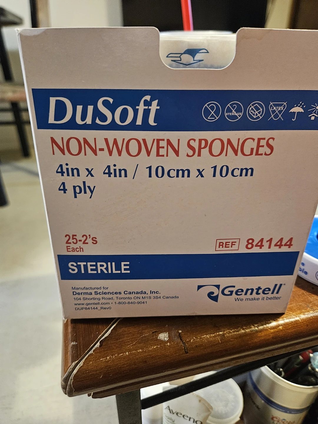 DuSoft Non-Woven Sponges 4in x 4in