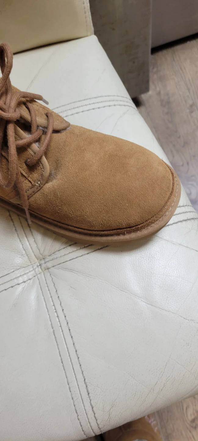 UGG neumel  Suede Lace-Up Boots sz kids 4 / women's  6 brand new - photo 5