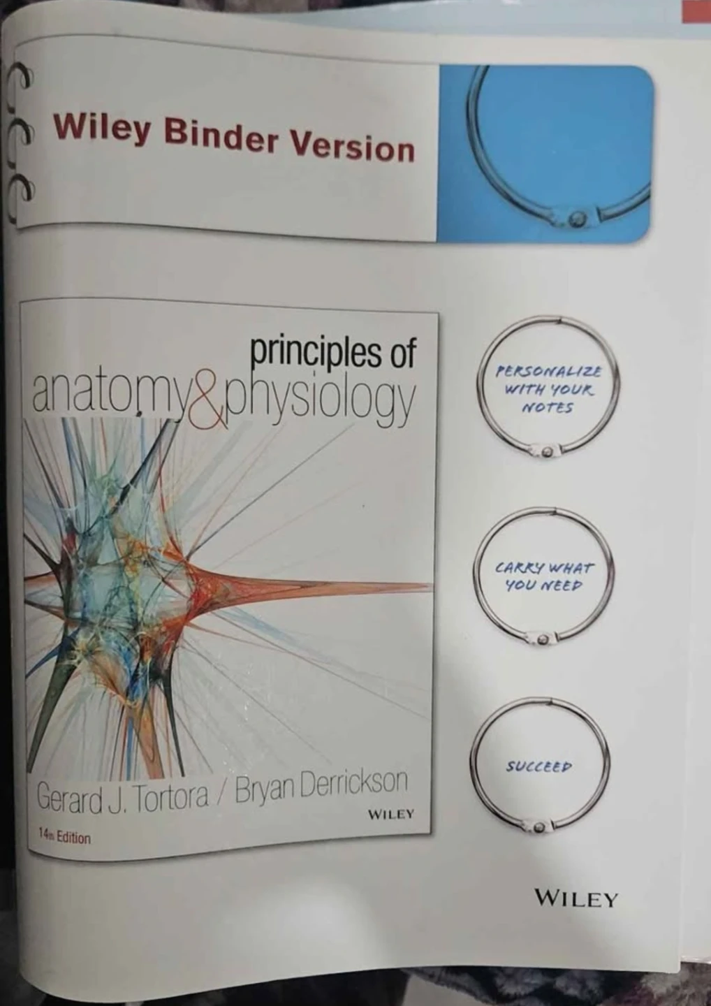 Principles of Anatomy & Physiology 14th Edition Binder