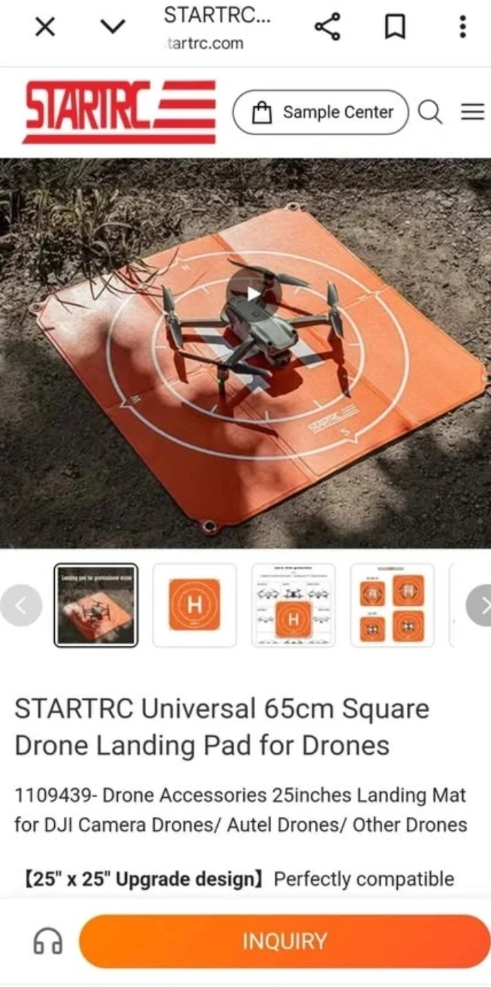 STARTRC 65cm Universal Drone Landing Pad (Brand New) - photo 3