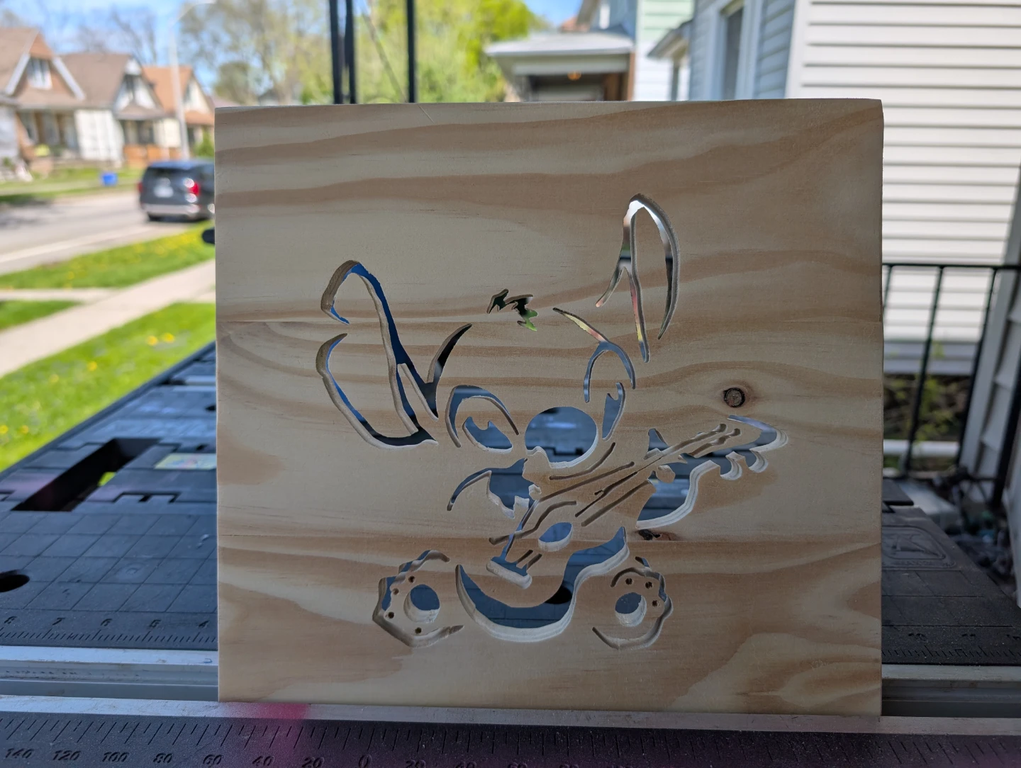 Handcrafted stitch art piece - photo 2