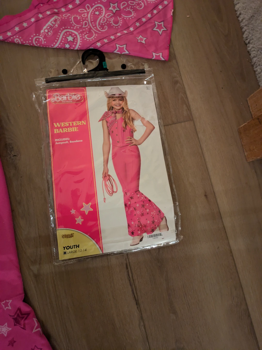 Western Barbie Costume - Youth Large