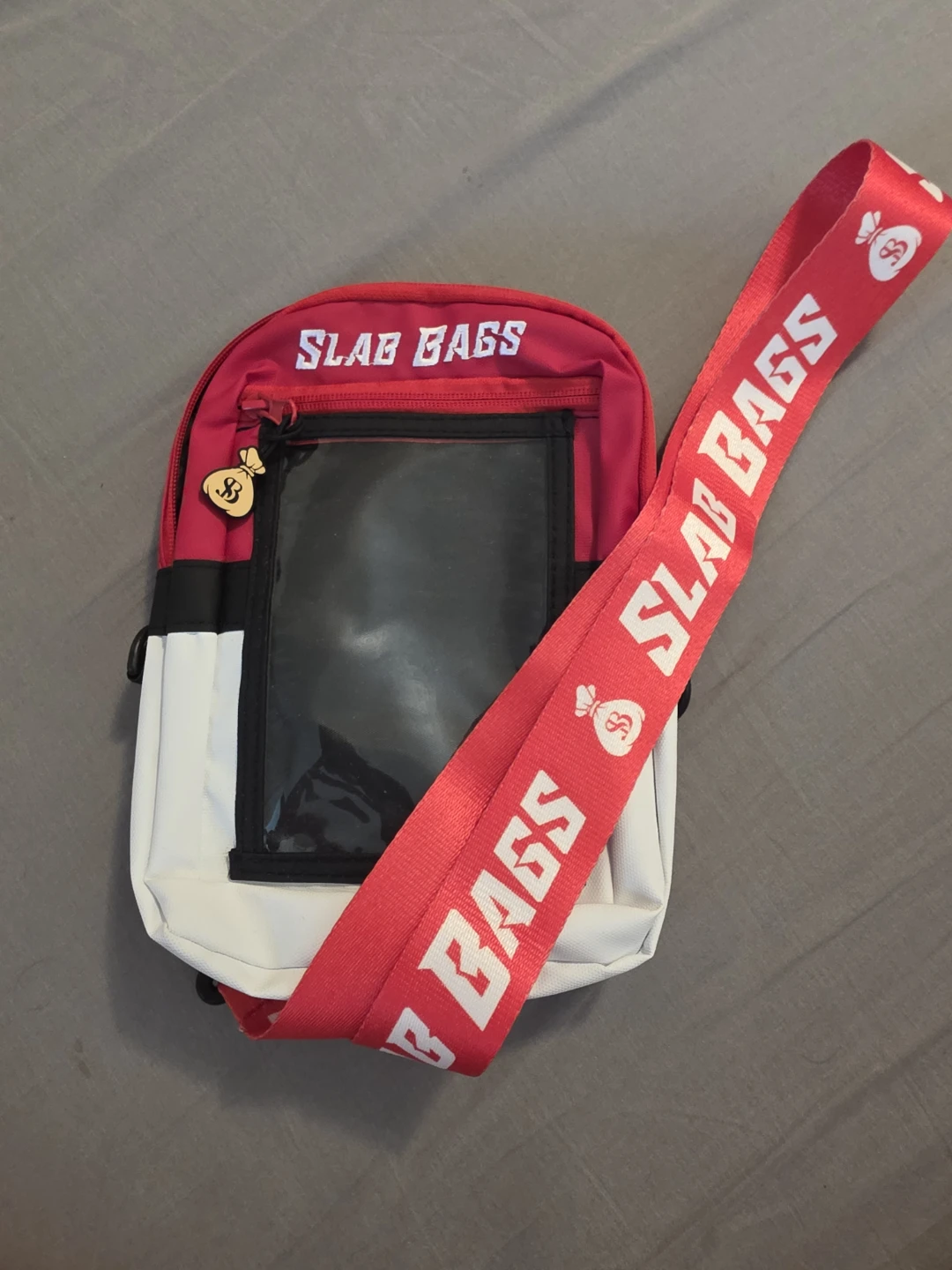 Original Slab Bag red and white pokeball