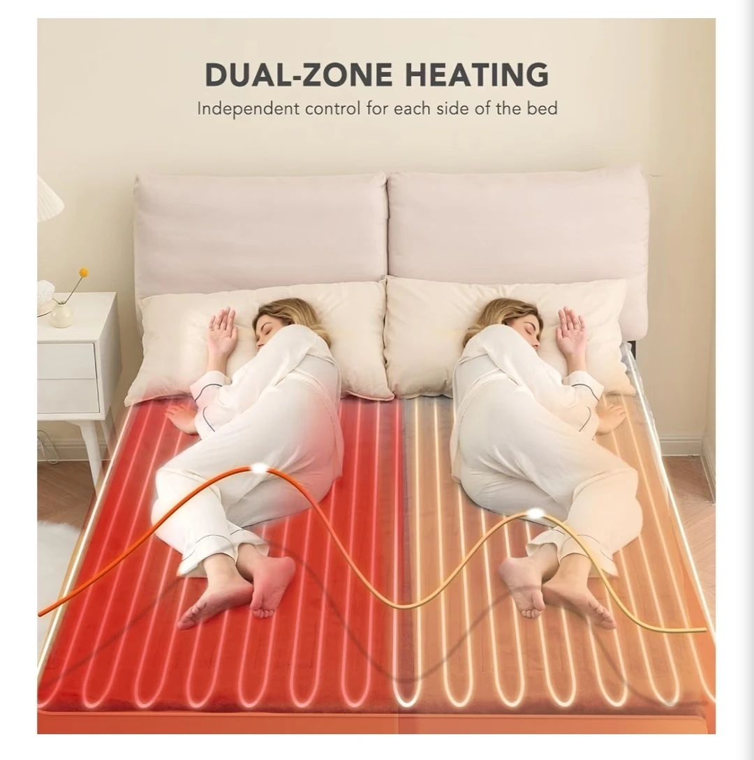 Queen Size Heated Mattress Pad - photo 3