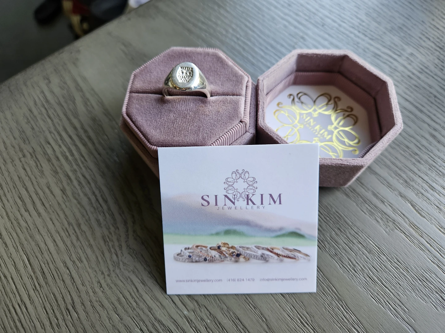 Sin Kim Jewellery Silver Owl Signet Ring - photo 2
