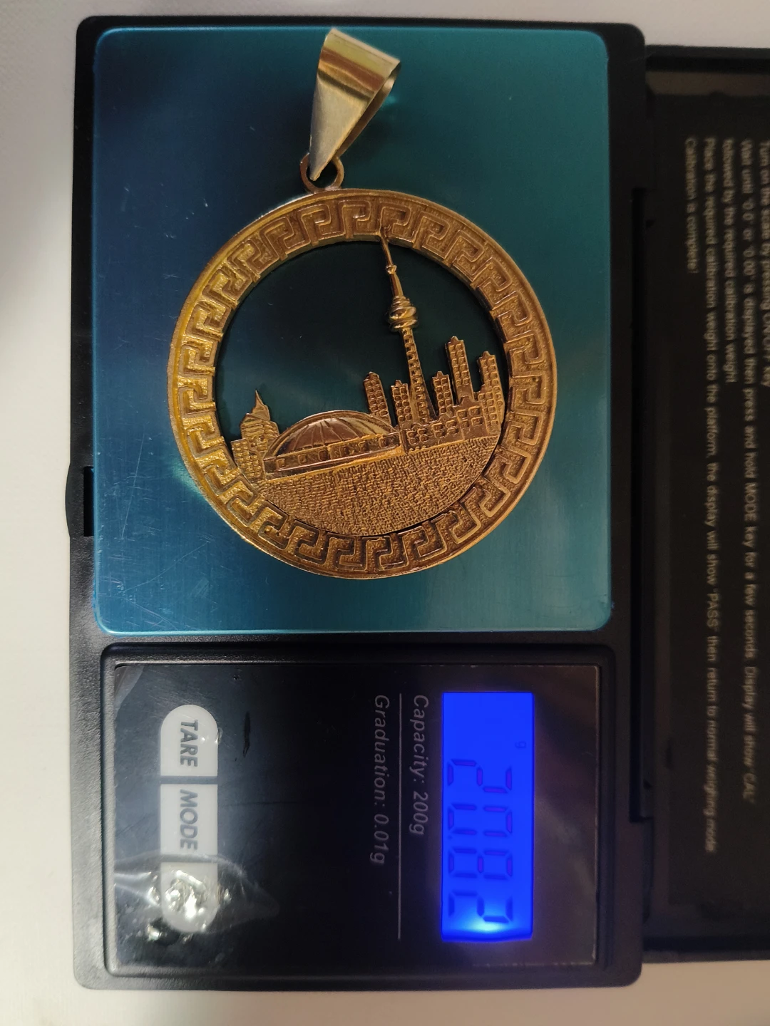 Big Toronto Skyline pendant - photo 2
