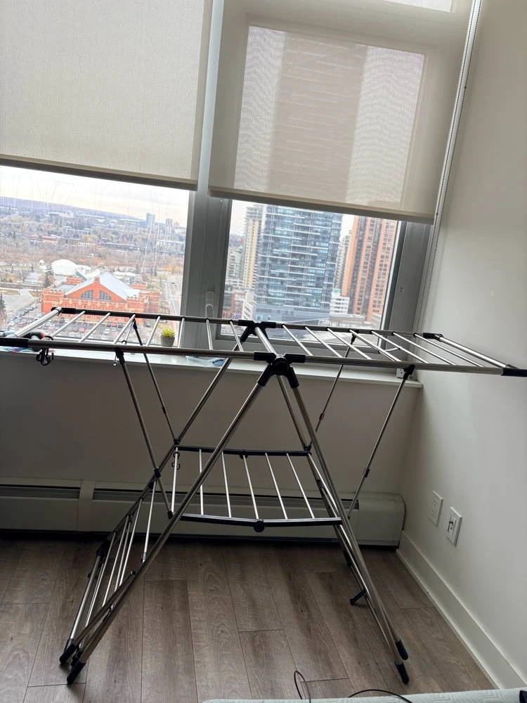 Collapsible Stainless Steel Clothes Drying Rack