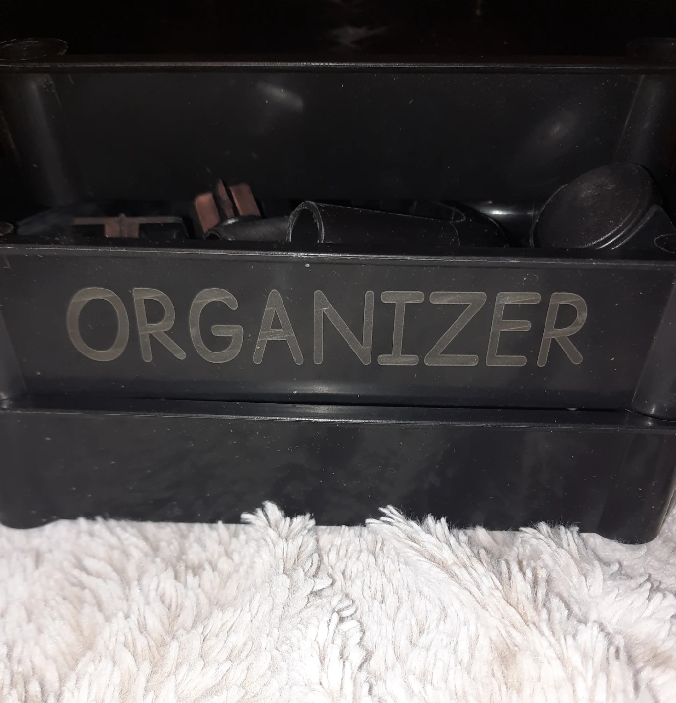 NWT 3-Tier Black Rolling Storage Organizer Cart - photo 5