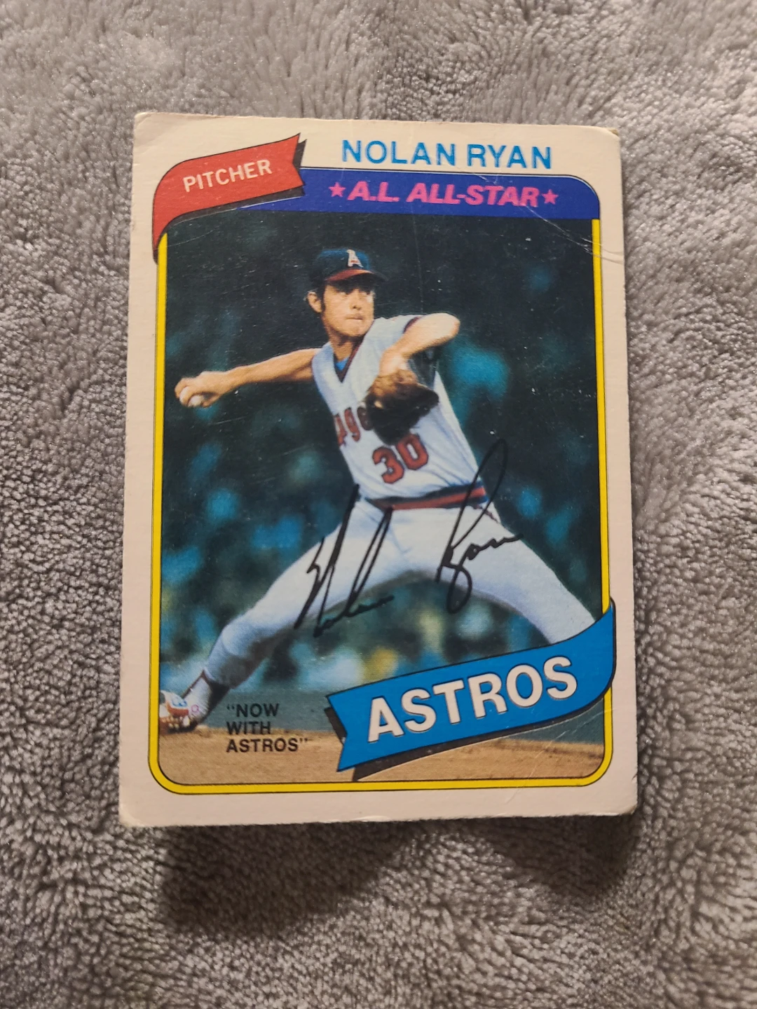 1980 O-Pee-Chee Nolan Ryan Baseball Card #303