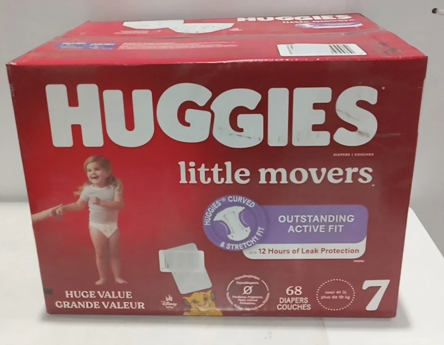 Huggies Little Movers Size 7 Diapers - 68 Count