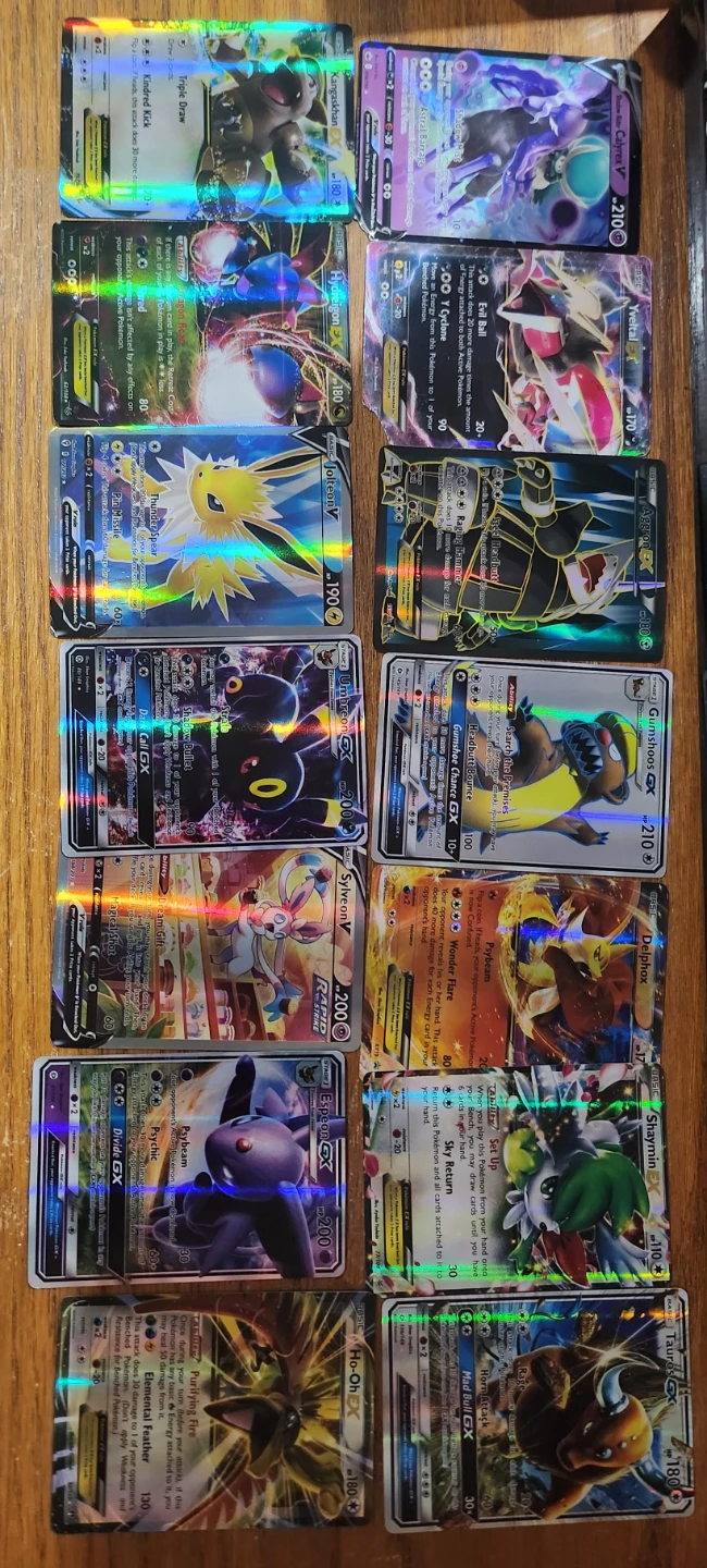 Collection of 31 Holo Pokémon Trading Cards
