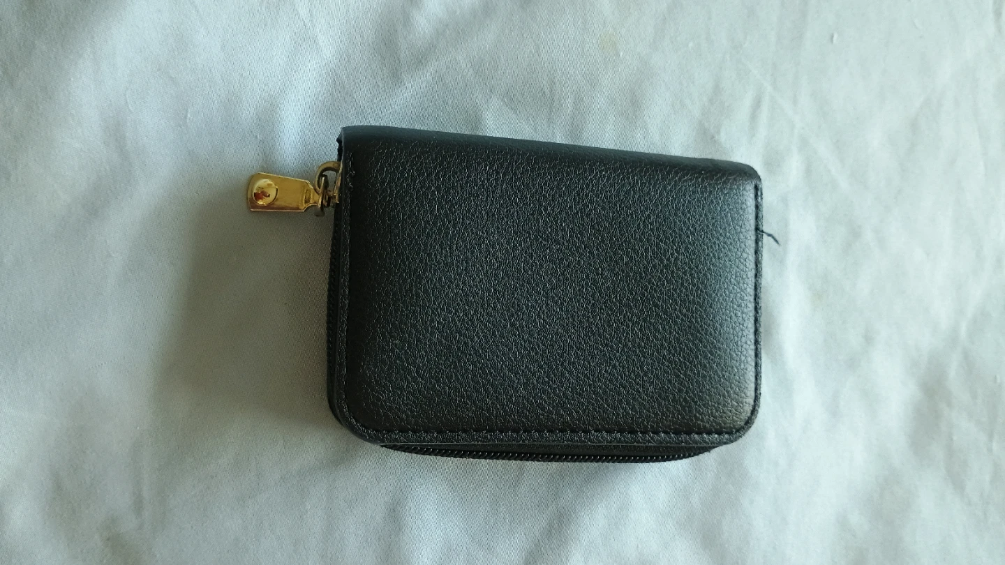 Black accordion card wallet - photo 3
