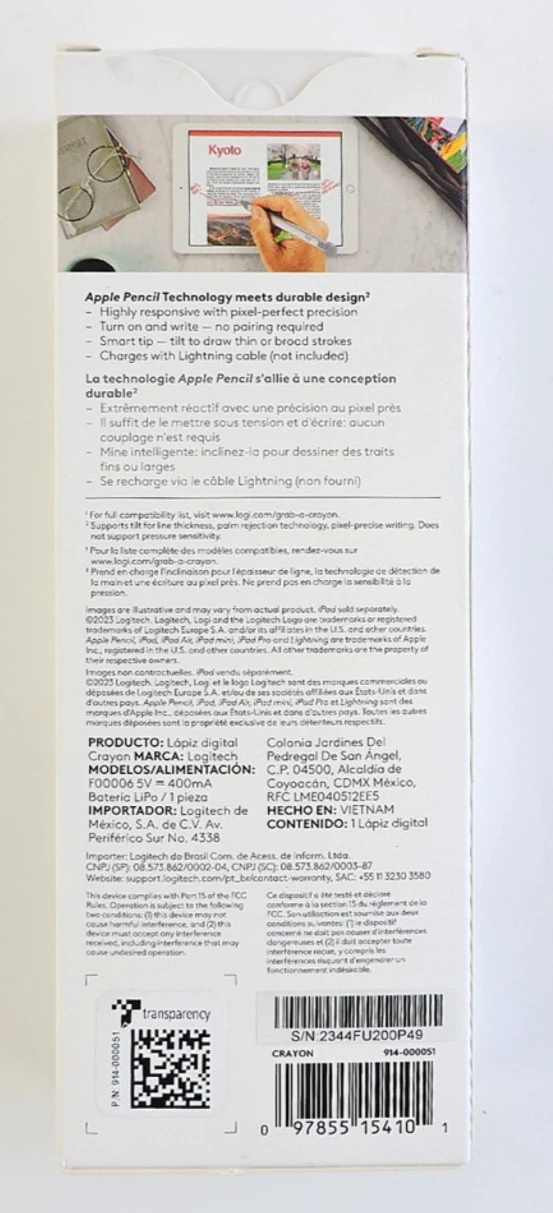 Logitech Crayon Digital Pencil for iPad - photo 4