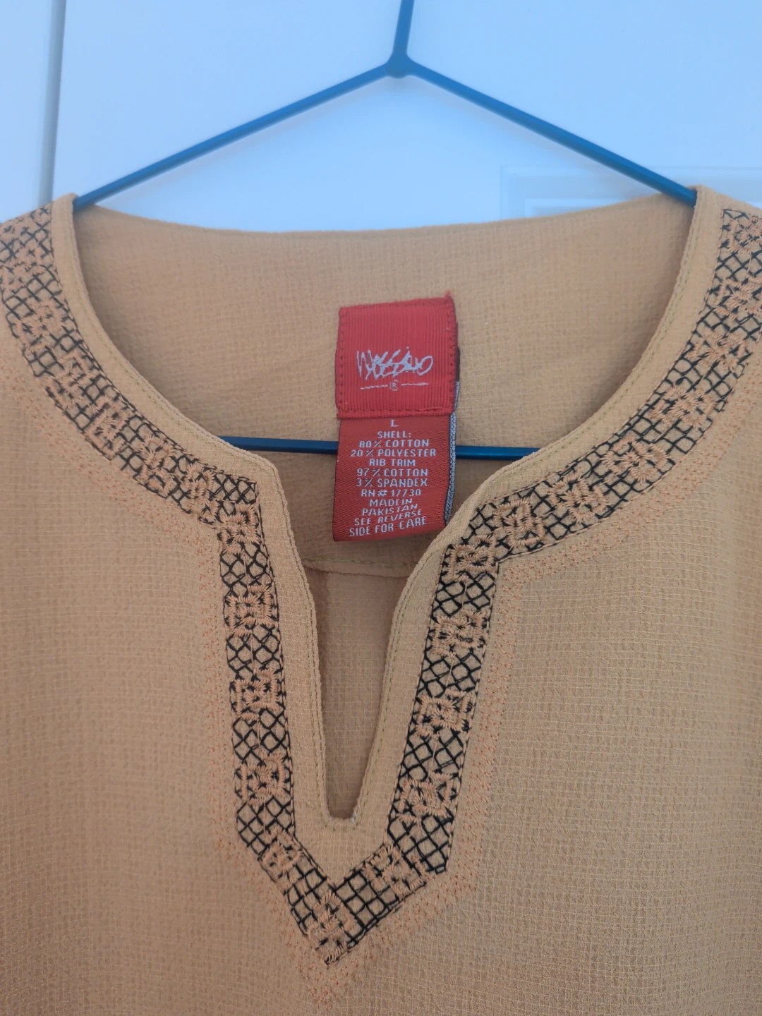Mossimo mustard Long Sleeve Top/ kurti - photo 2