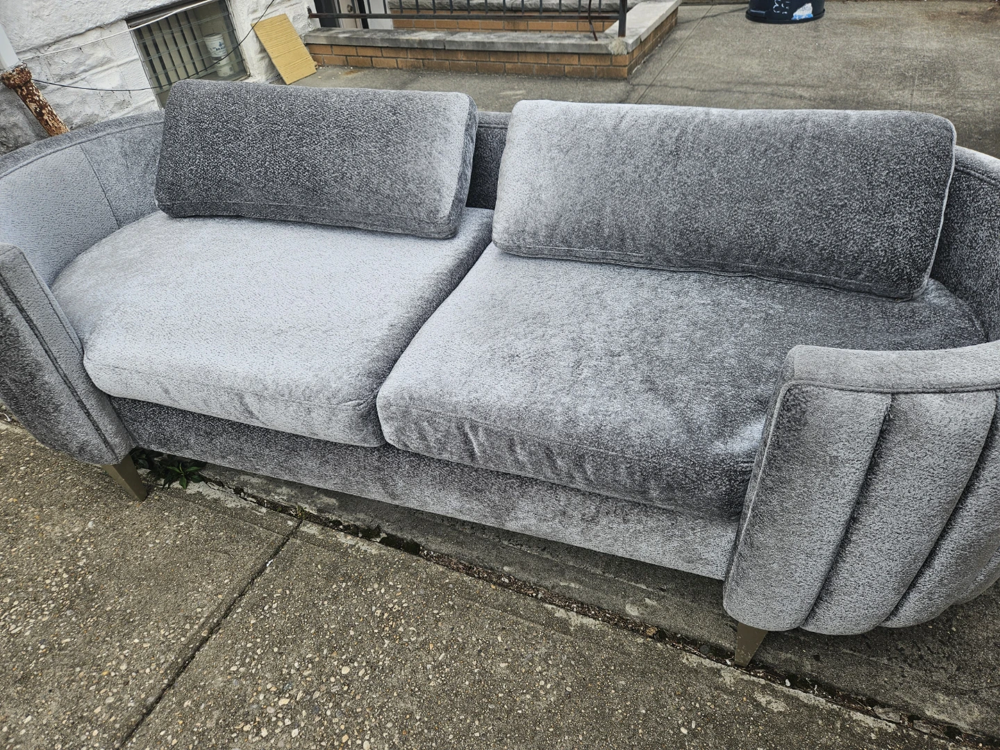 Beautiful velvet sofa - photo 5