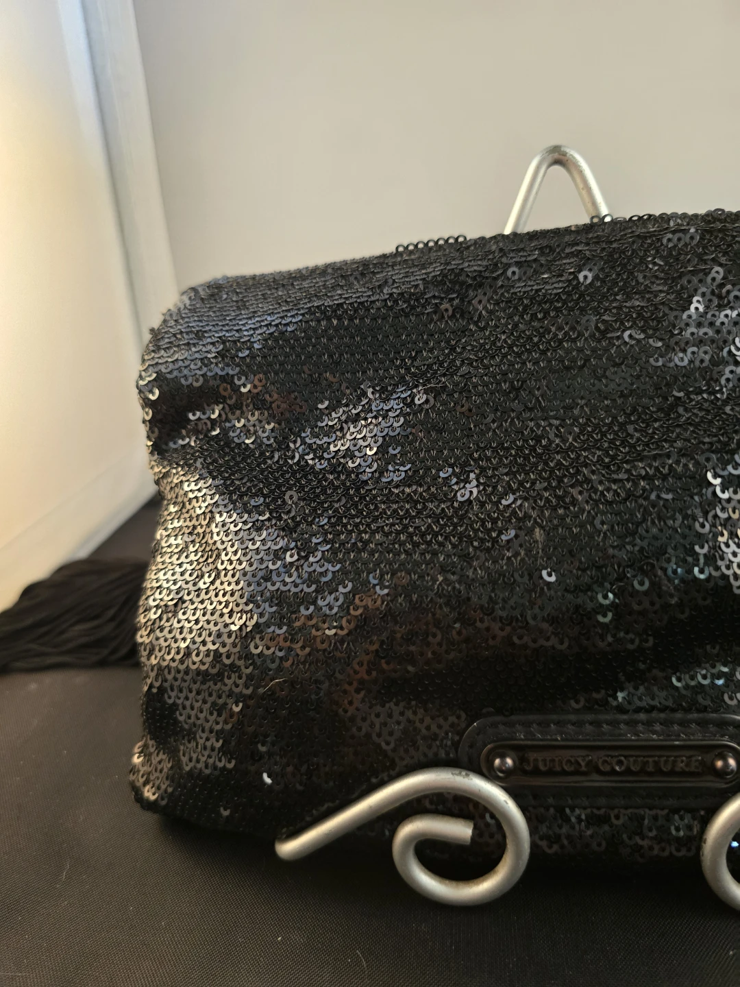 Juicy Couture Black Sequin Clutch - photo 2