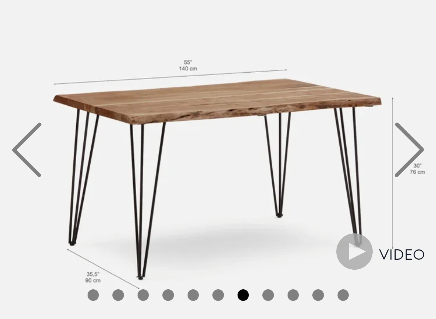 Live Edge Dining Table - photo 3