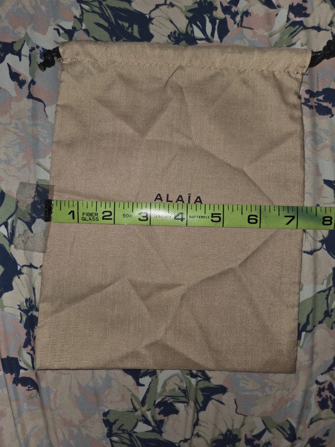 Alaïa Paris Small Canvas Cinch Bag - photo 5