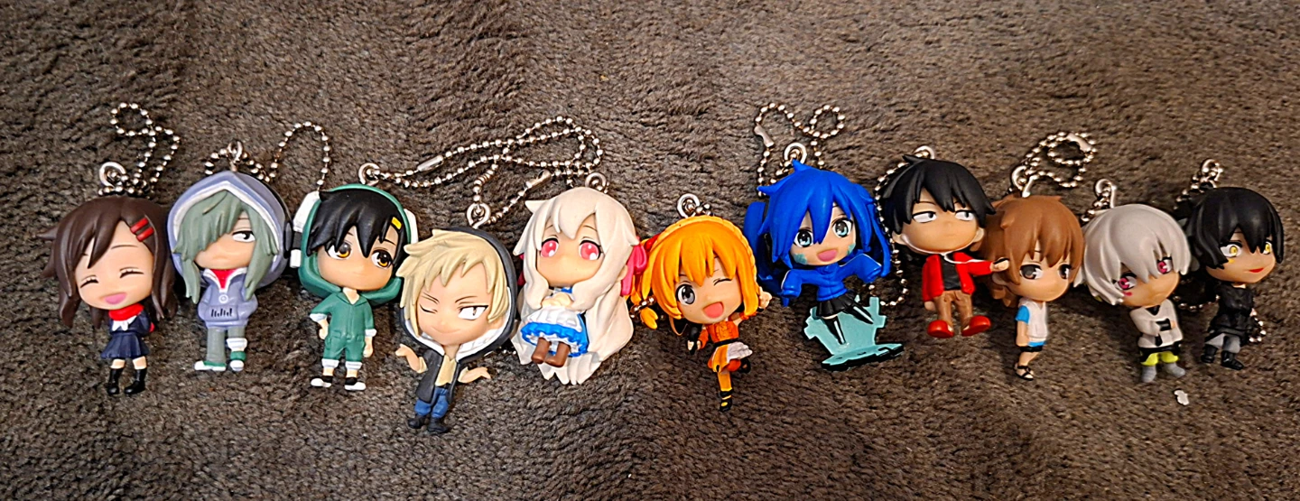 Kagerou Project Figure Keychains Figurine Mekakucity Actors - photo 4
