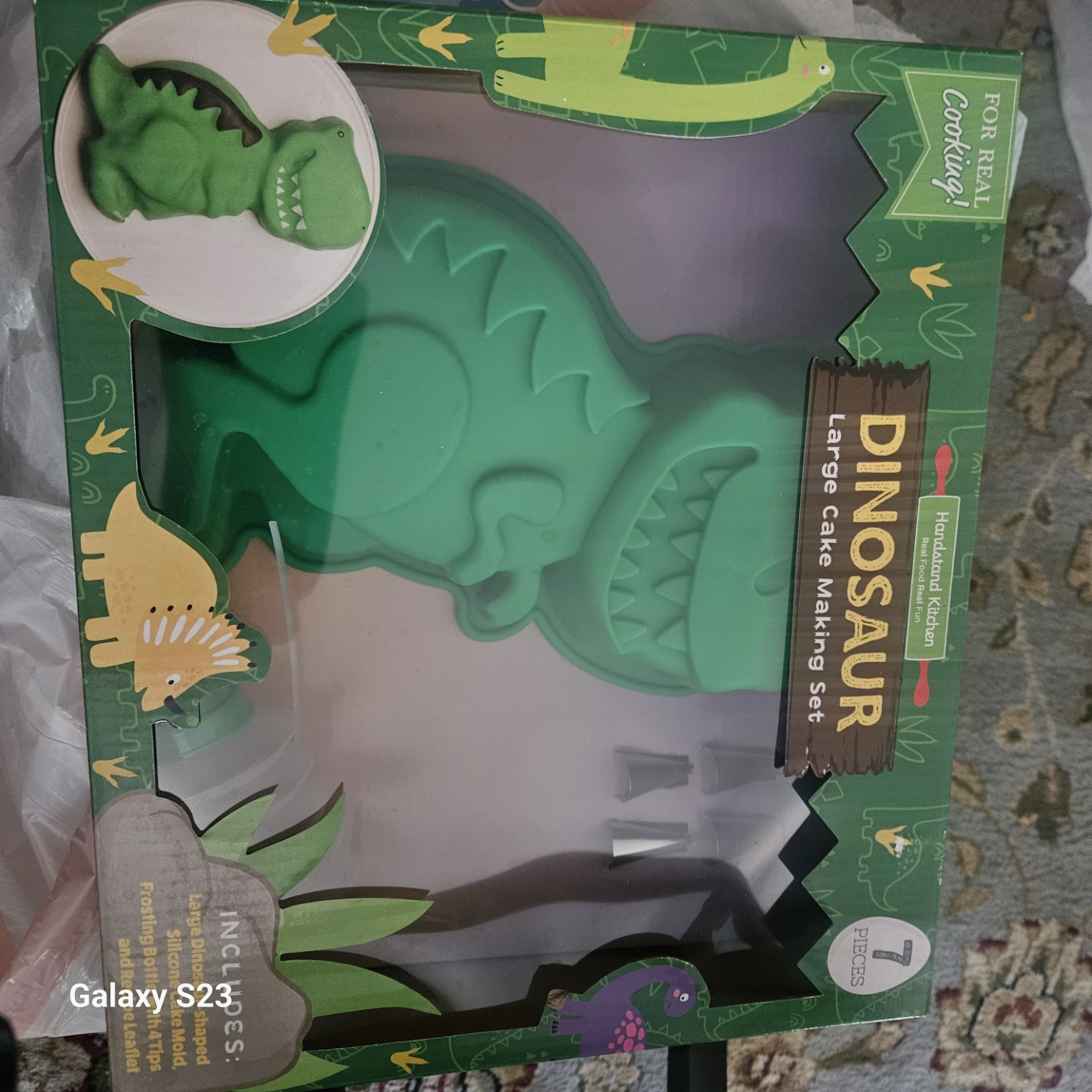 Dinosaur Cake Making Set