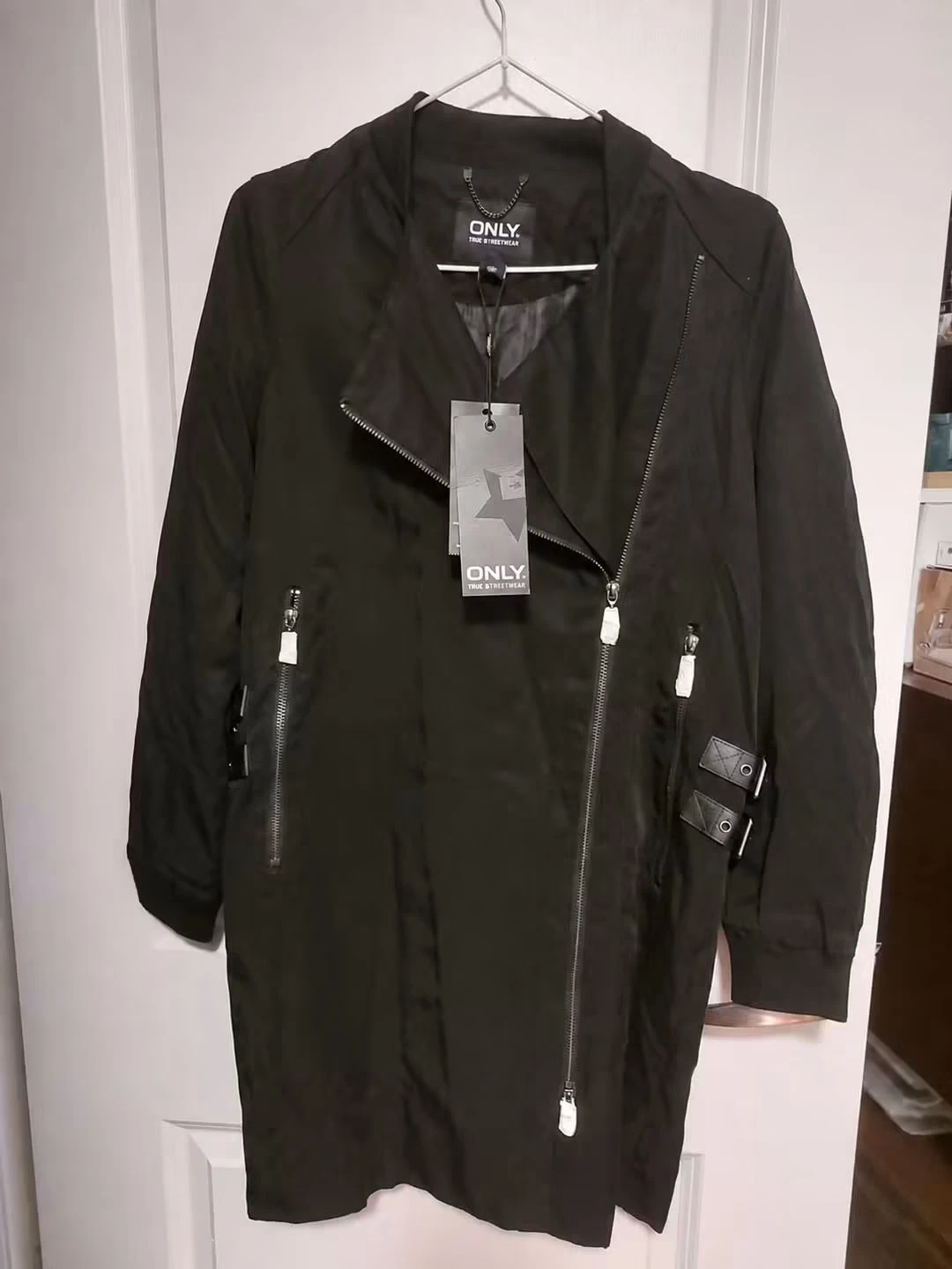 ONLY Black Moto Style Jacket