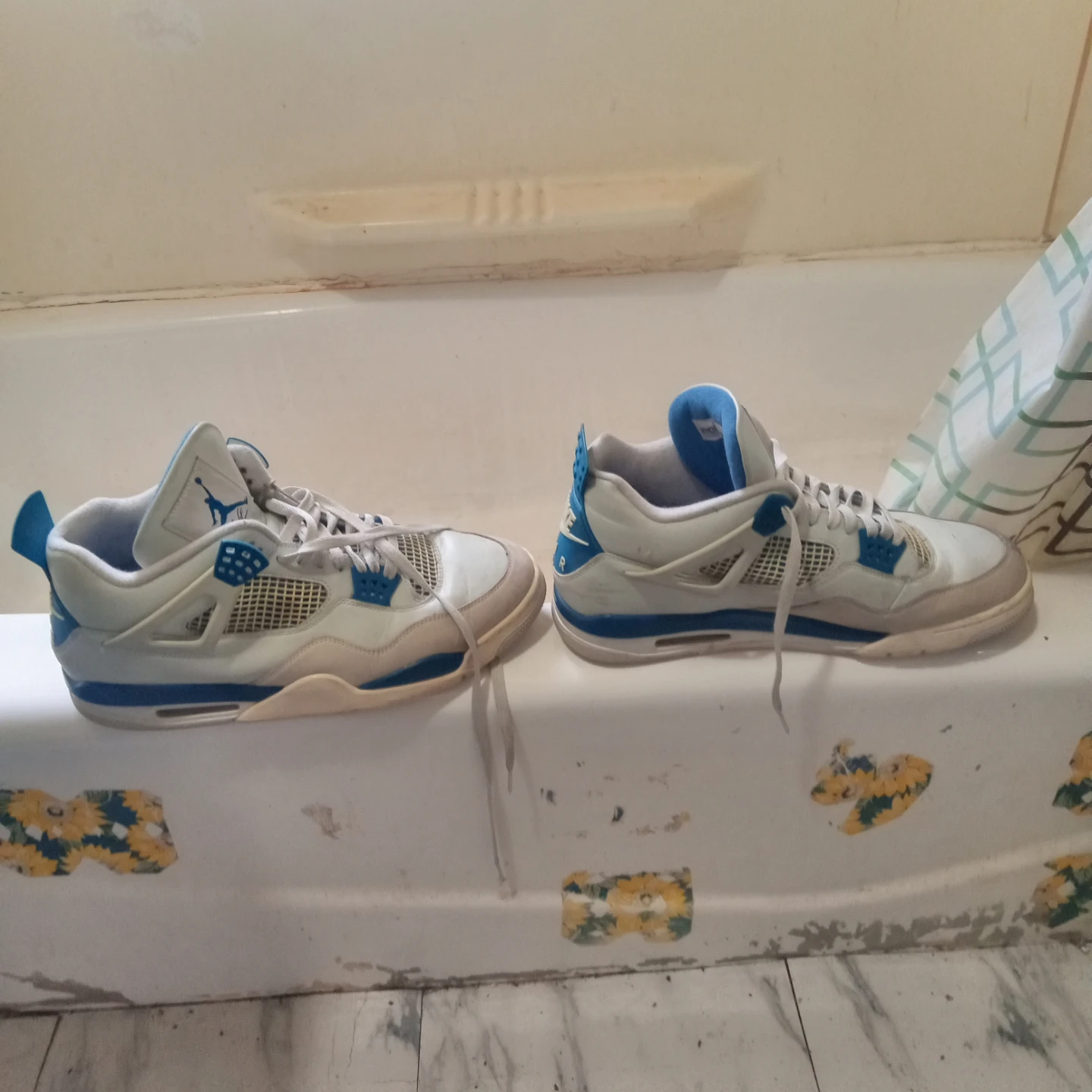 Nike Air Jordan 4 Retro Military Blue - photo 3