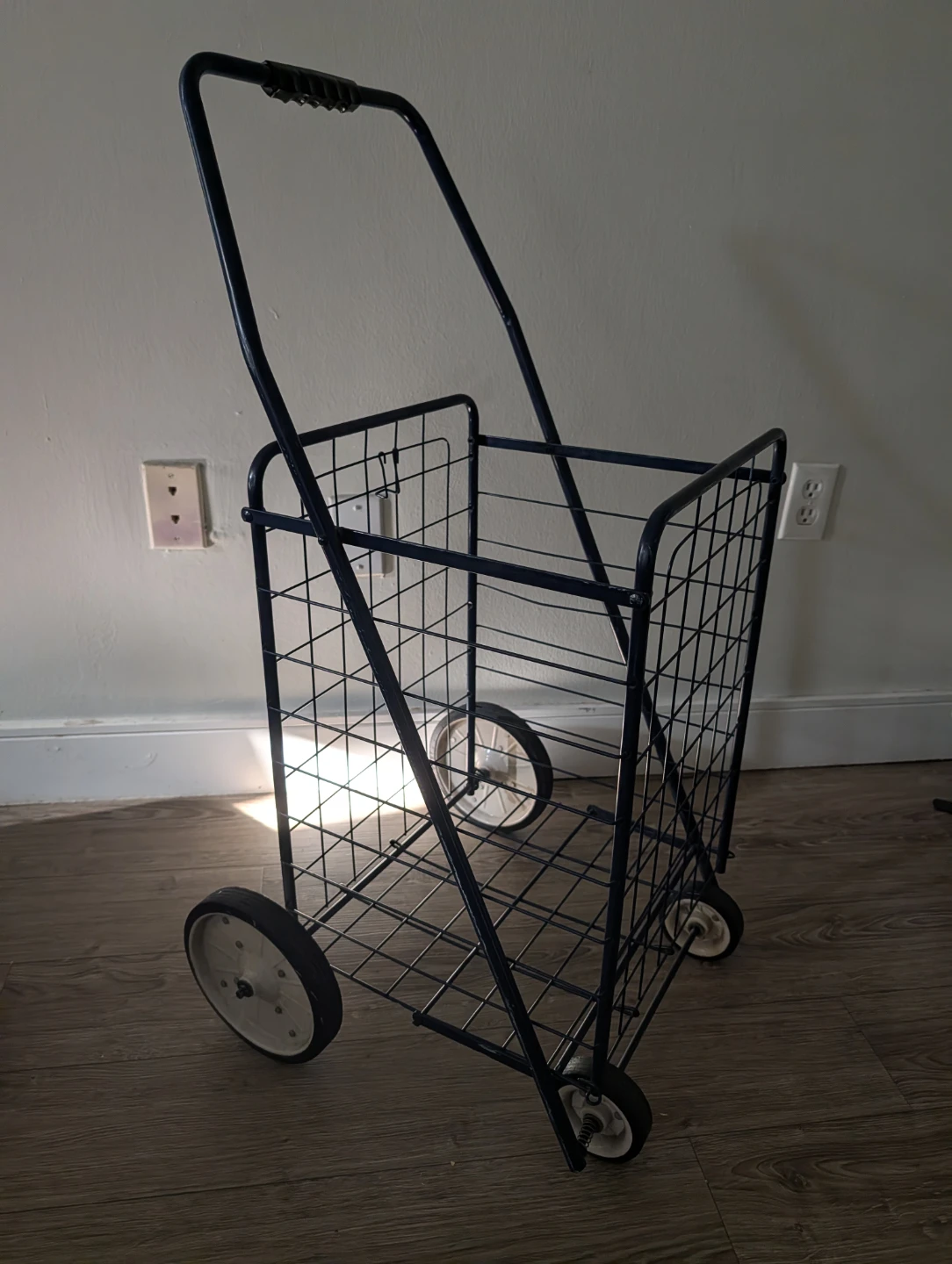 Metal folding shopping Cart