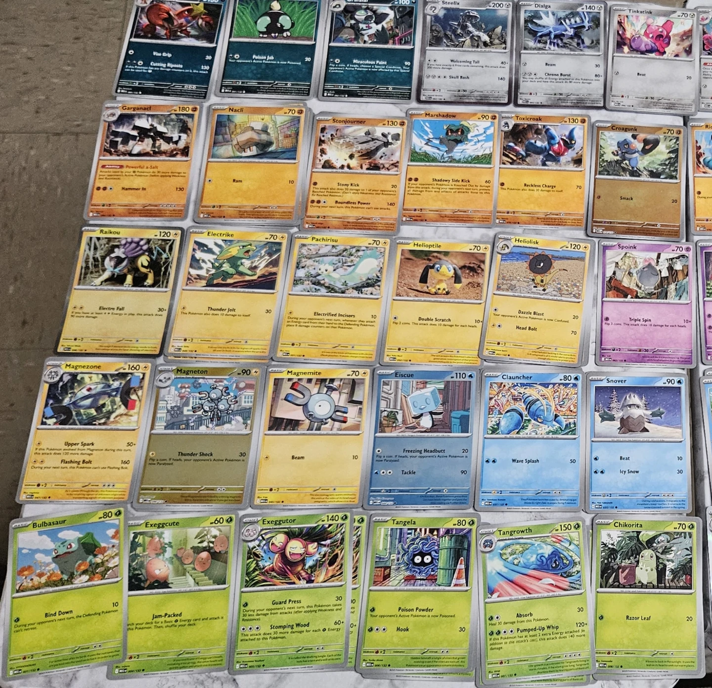 Pokémon Mega Evolution TCG  Different Cards  71/132 Partial Set - photo 2
