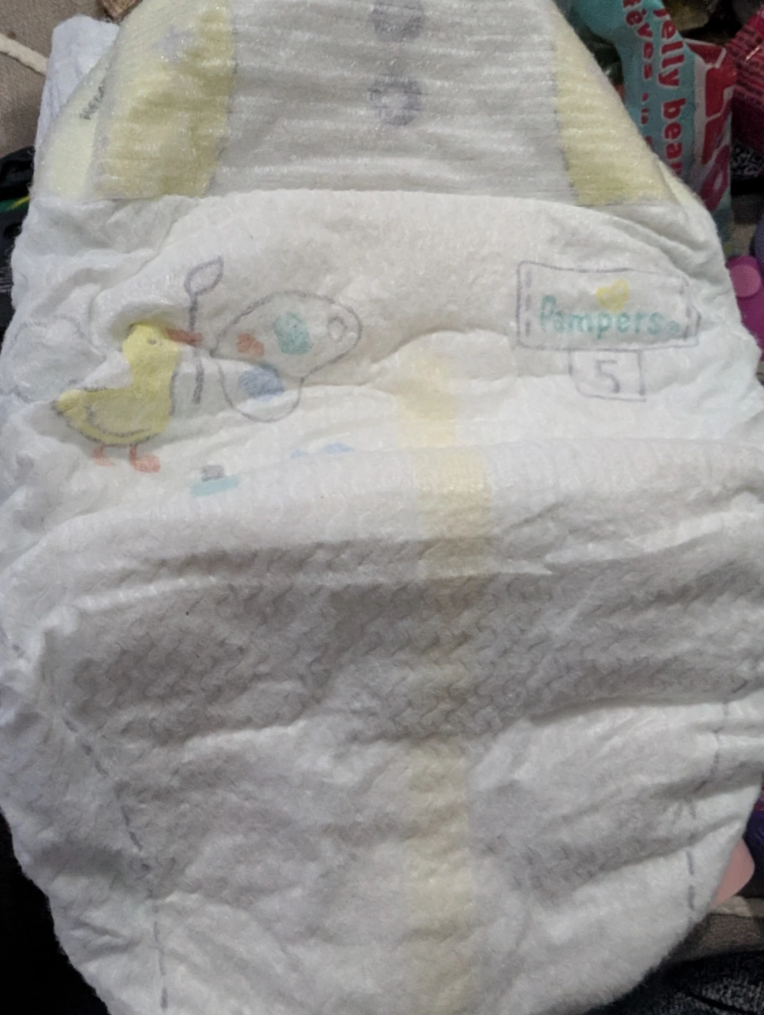 Pampers Size 5 Diapers total of 26 pieces for $7 - photo 2