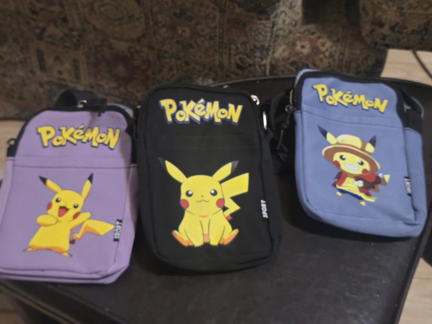 3 Pokemon Crossbody Bags