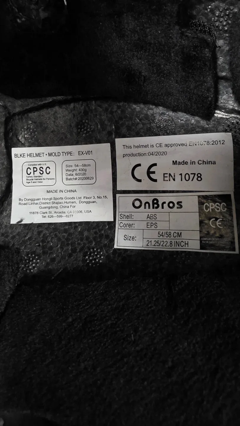 OnBros White Safety Helmet - photo 5