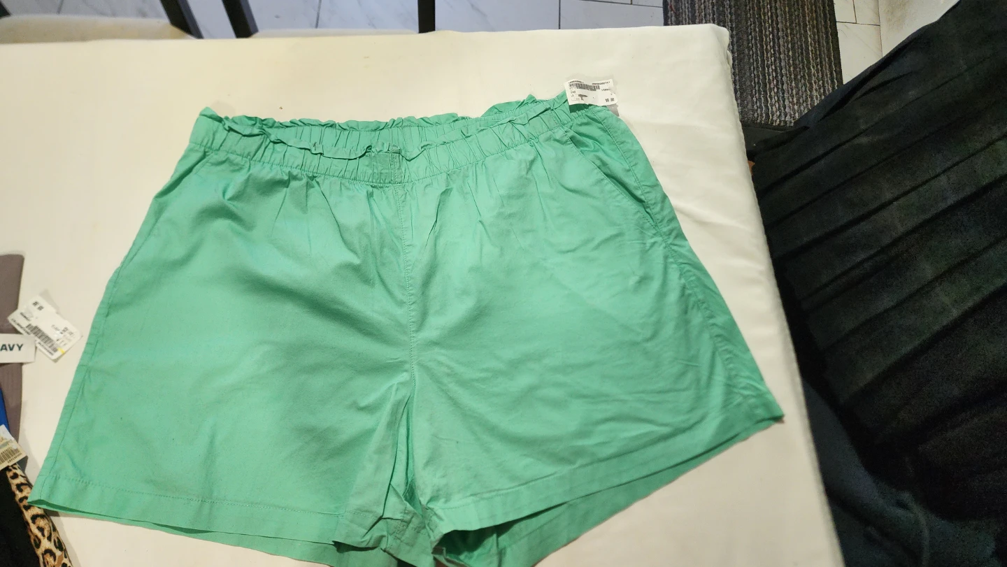 Old Navy Green Elastic Waist Shorts - photo 2