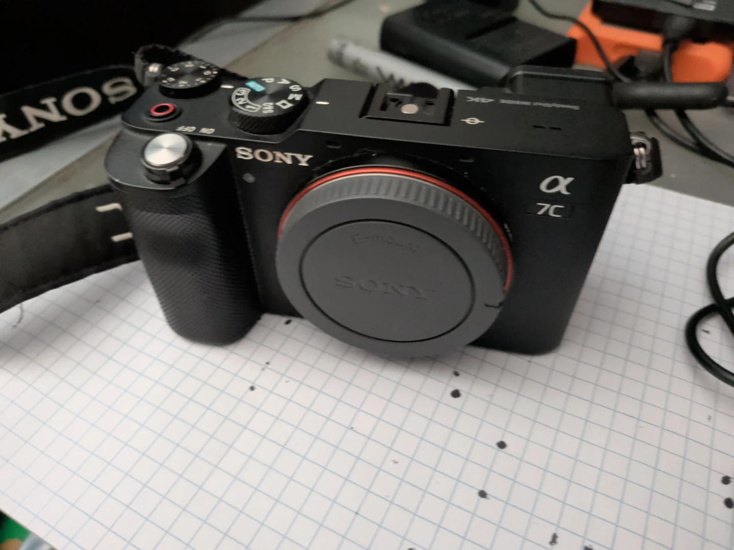 Sony Alpha 7C Camera Body & Batteries - photo 2