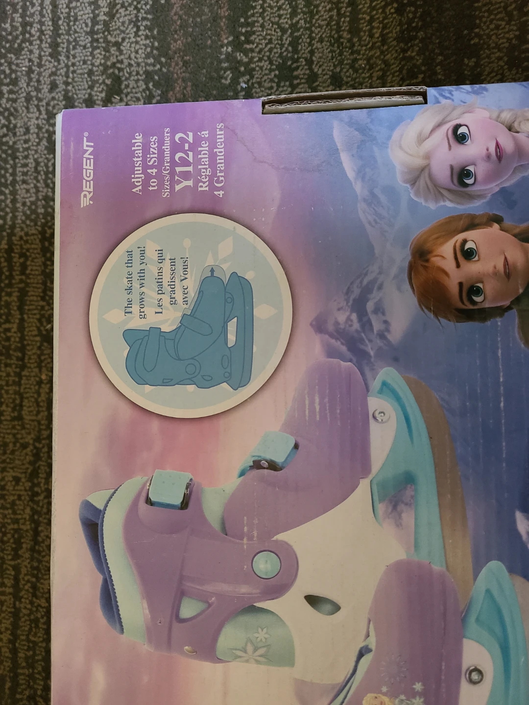 Disney Frozen Adjustable Ice Skates Y12-2 - photo 3