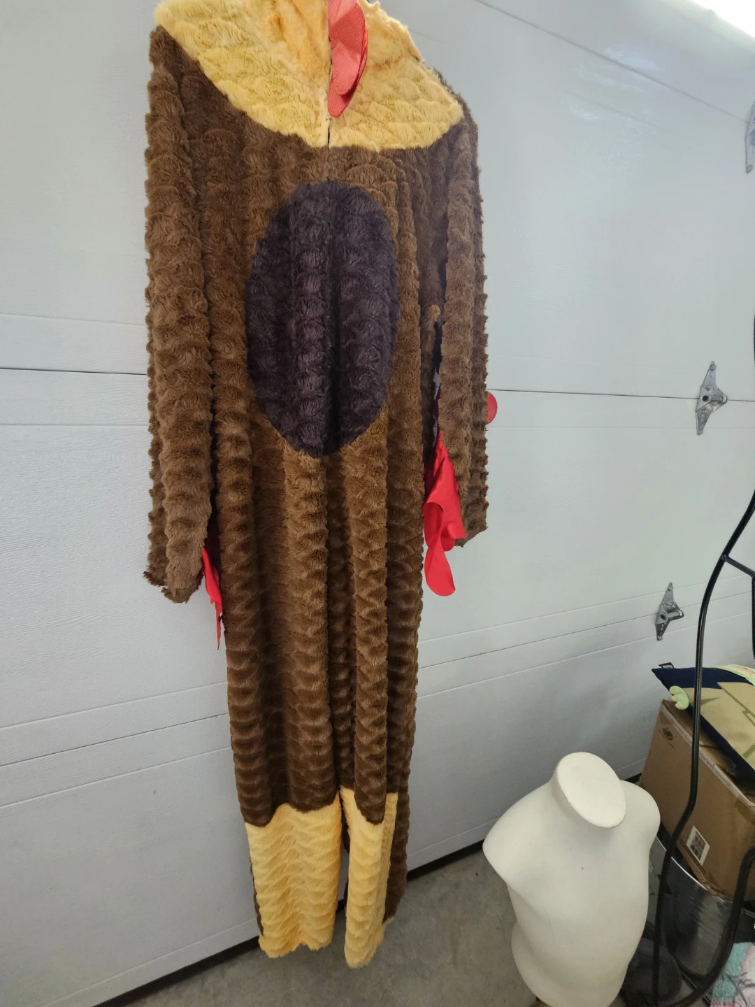 Plush Turkey Costume Full-Body Suit - photo 3