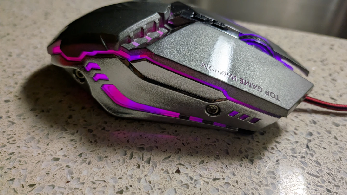 Top Game Weapon Wired Gaming Mouse - photo 3
