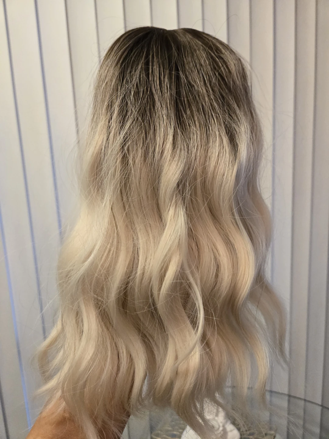 Ombre Wavy Synthetic Wig - photo 3