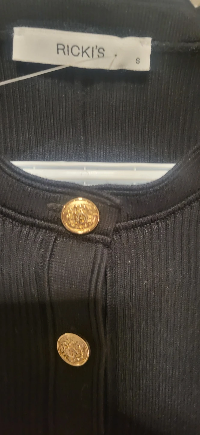 Ricki's black sleeveless button-down dress - photo 3