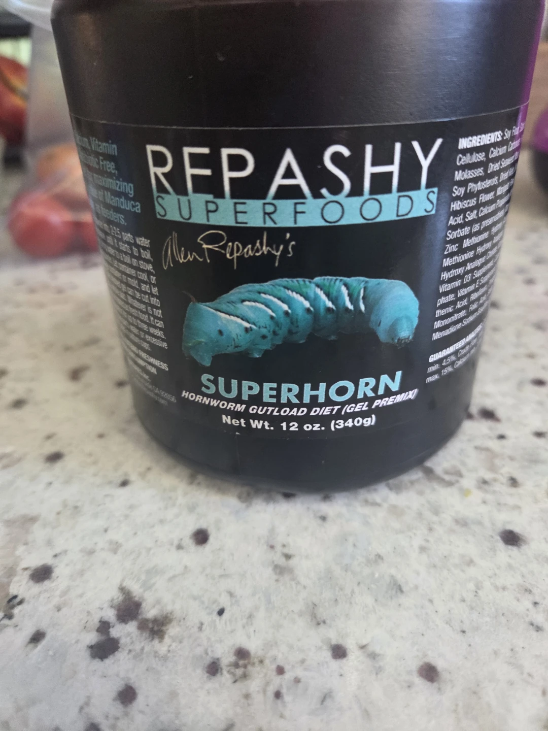 Repashy Superhorn Hornworm Gutload Diet 340g - photo 2