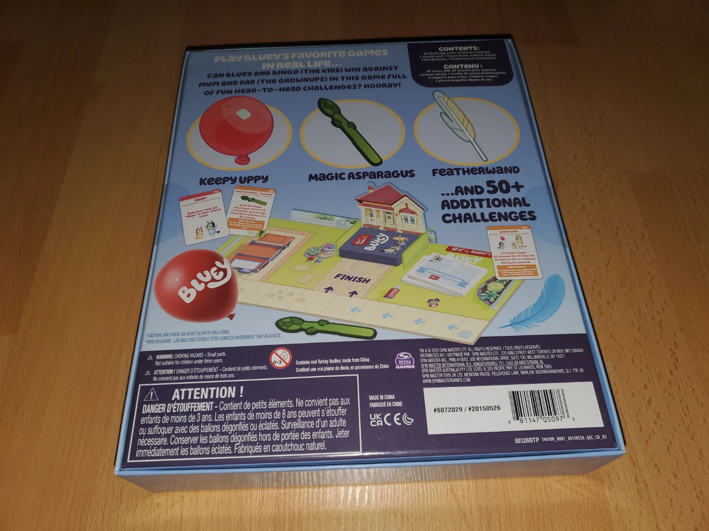 Sealed - Bluey Beat the Parents Board Game - photo 2