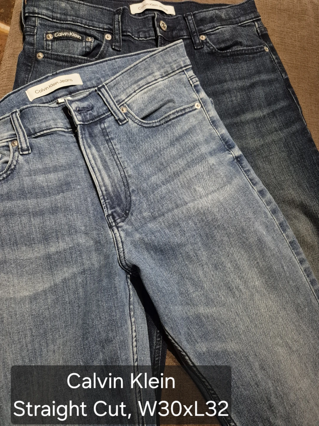 Calvin Klein Straight Cut Jeans