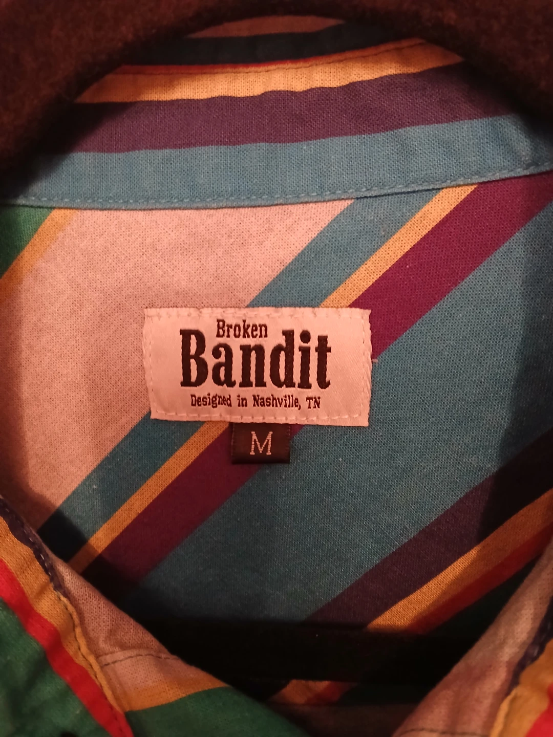 Broken Bandit Striped Button-Up Shirt - photo 2